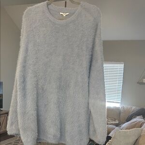 Women’s fuzzy sweater dress